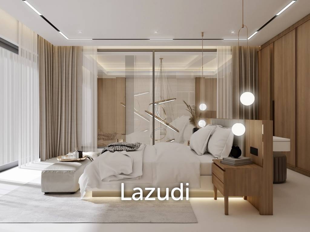 4-Bed Sunset Sea View Villa in Bang Makam