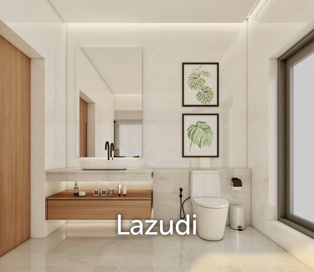 4-Bed Sunset Sea View Villa in Bang Makam