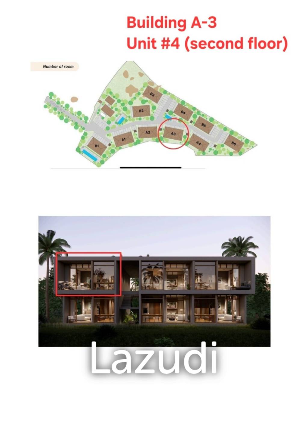 Top Floor Corner 60 SQM Unit In Pahili Loft Lamai