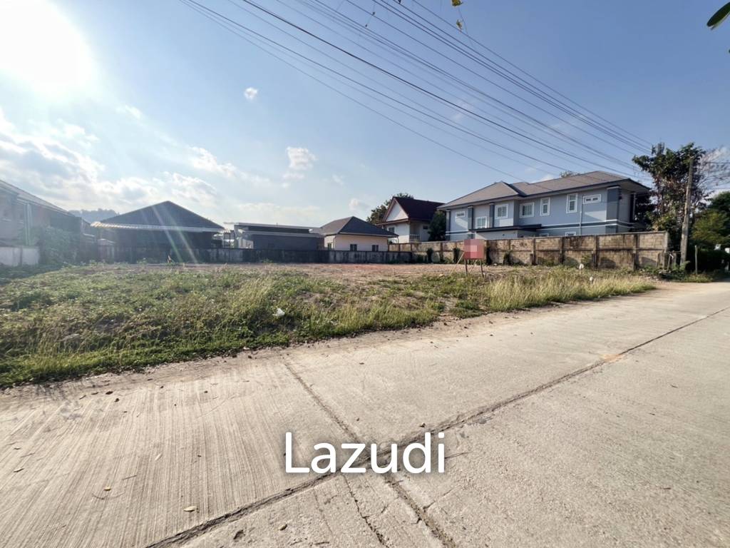 ขายที่ดินแปลงสวย 269.9 ตรว.ใกล้ตัวเมือง 5 นาทีถึงเซ็นทรัล