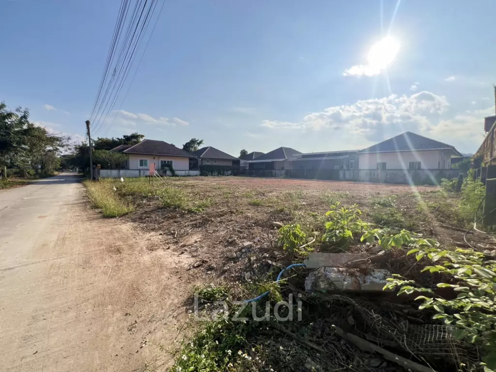 ขายที่ดินแปลงสวย 269.9 ตรว.ใกล้ตัวเมือง 5 นาทีถึงเซ็นทรัล