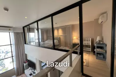 33 sqm duplex condo on high floor at Knightsbridge Prime Sathorn Bangkok