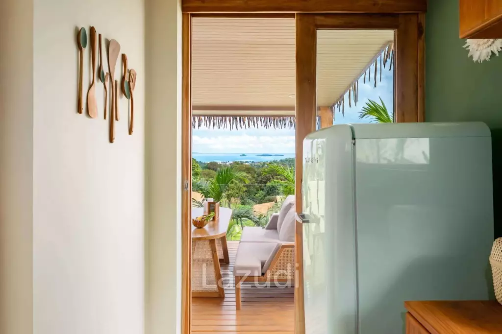 1-Bed Sea View Villa at Wild Cottages Elephant Sanctuary Resort