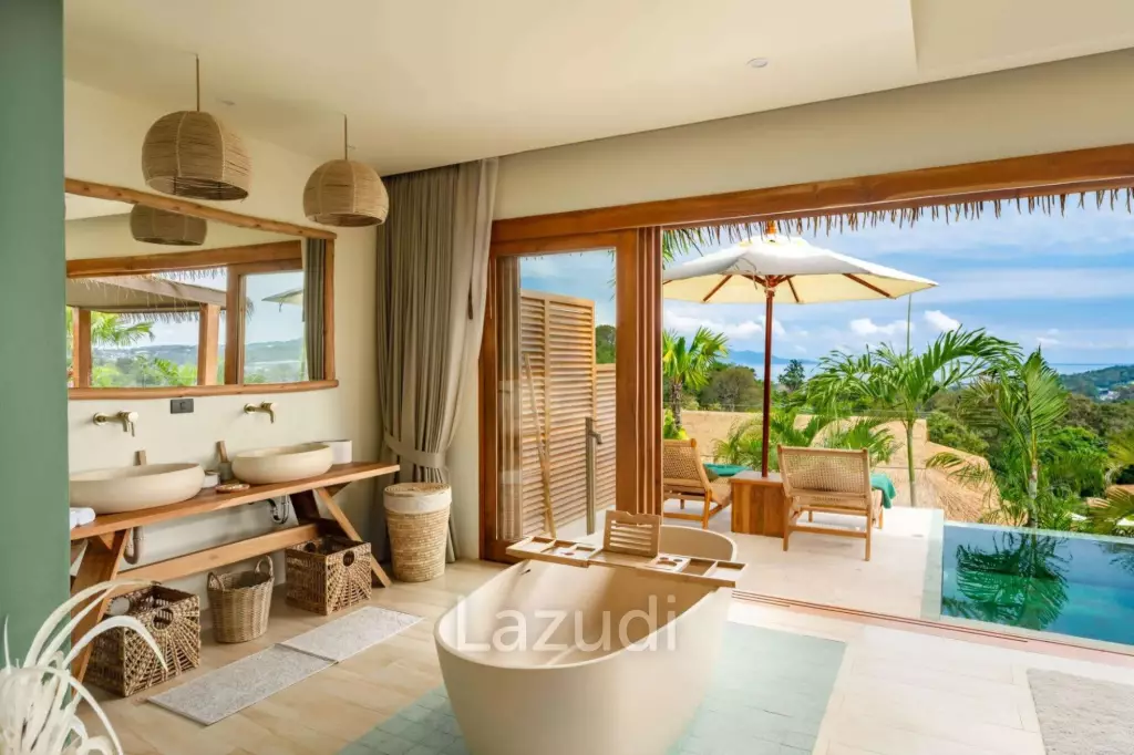 1-Bed Sea View Villa at Wild Cottages Elephant Sanctuary Resort