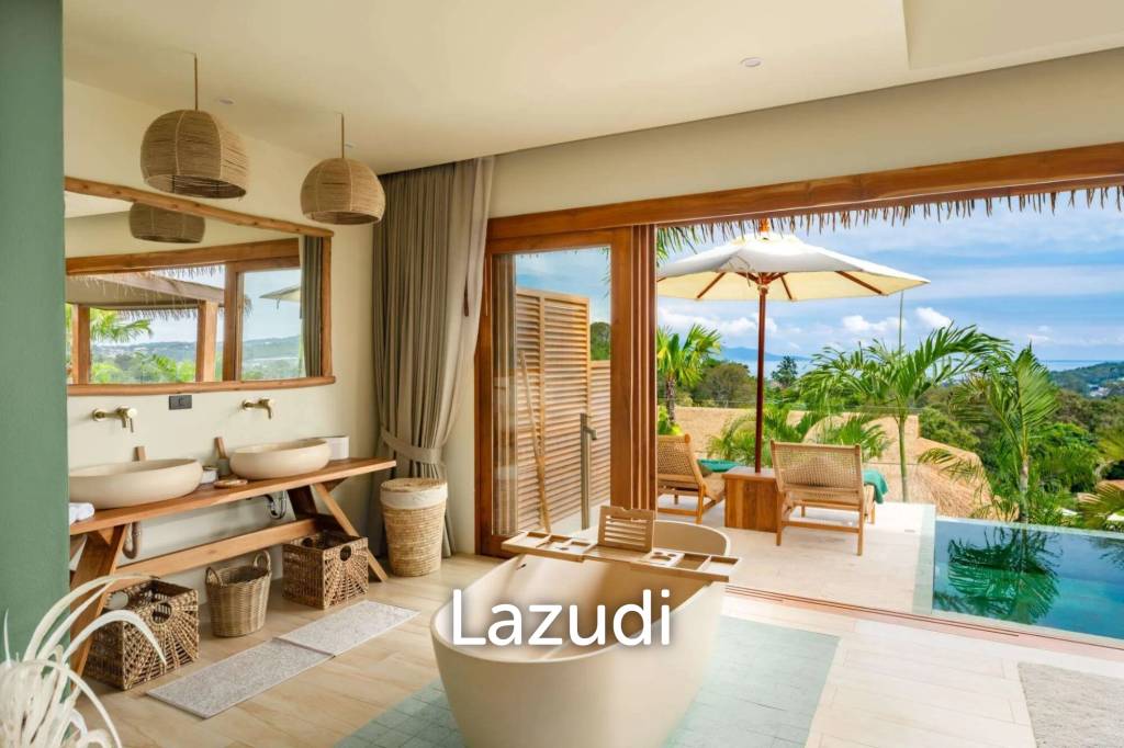 1-Bed Sea View Villa at Wild Cottages Elephant Sanctuary Resort