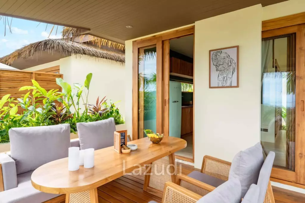 1-Bed Sea View Villa at Wild Cottages Elephant Sanctuary Resort