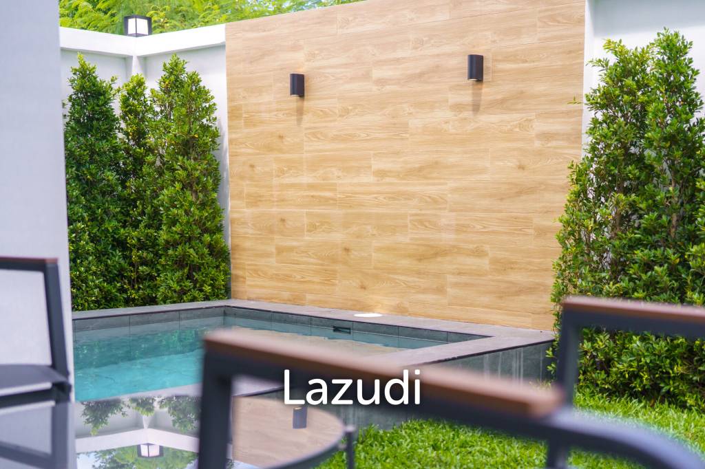 4 Beds 3 Baths 208 SQ.M. Modern Pool Villa Near Mabprachan