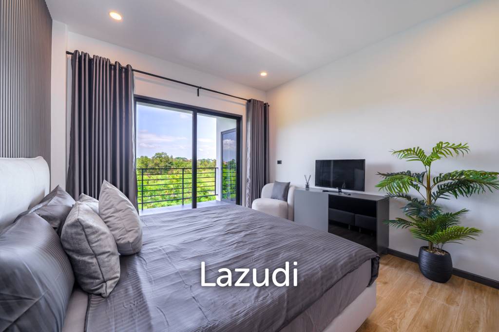 4 Beds 3 Baths 208 SQ.M. Modern Pool Villa Near Mabprachan