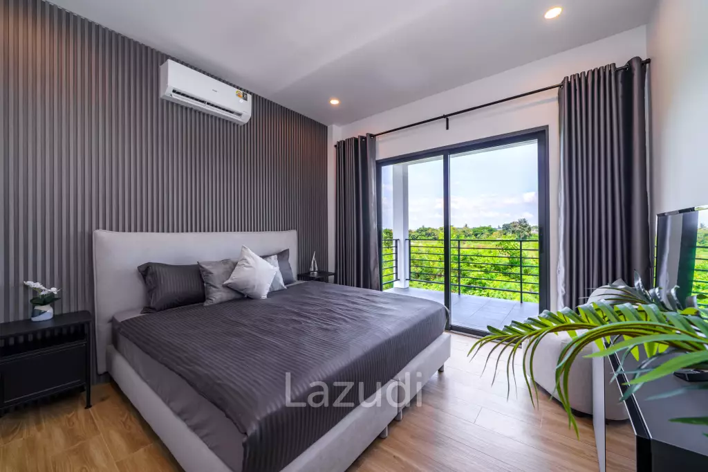 4 Beds 3 Baths 208 SQ.M. Modern Pool Villa Near Mabprachan