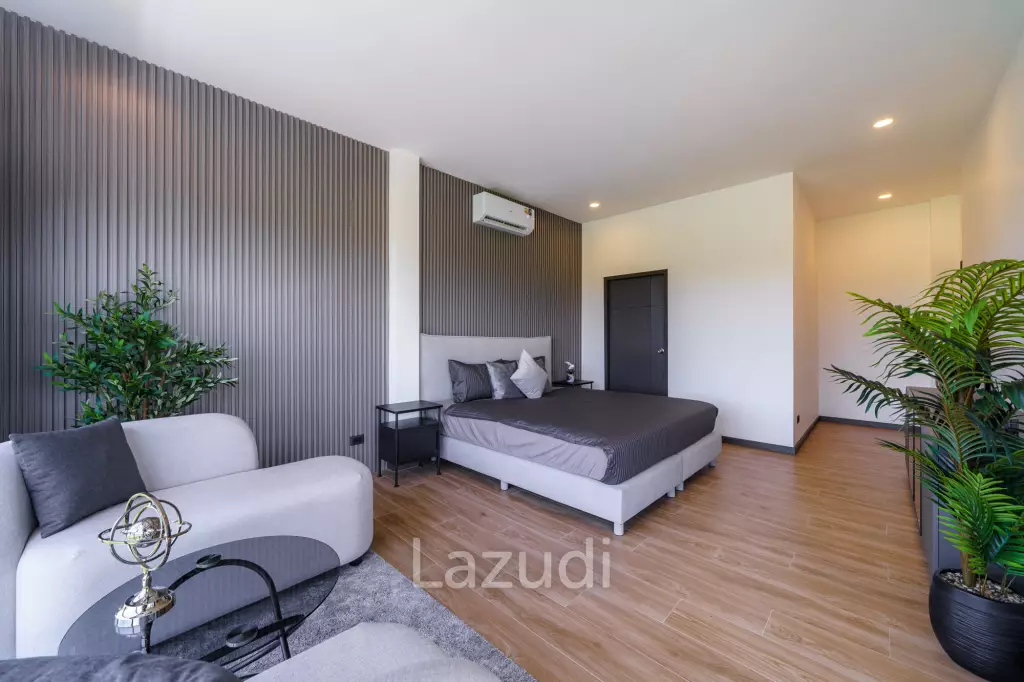 4 Beds 3 Baths 208 SQ.M. Modern Pool Villa Near Mabprachan