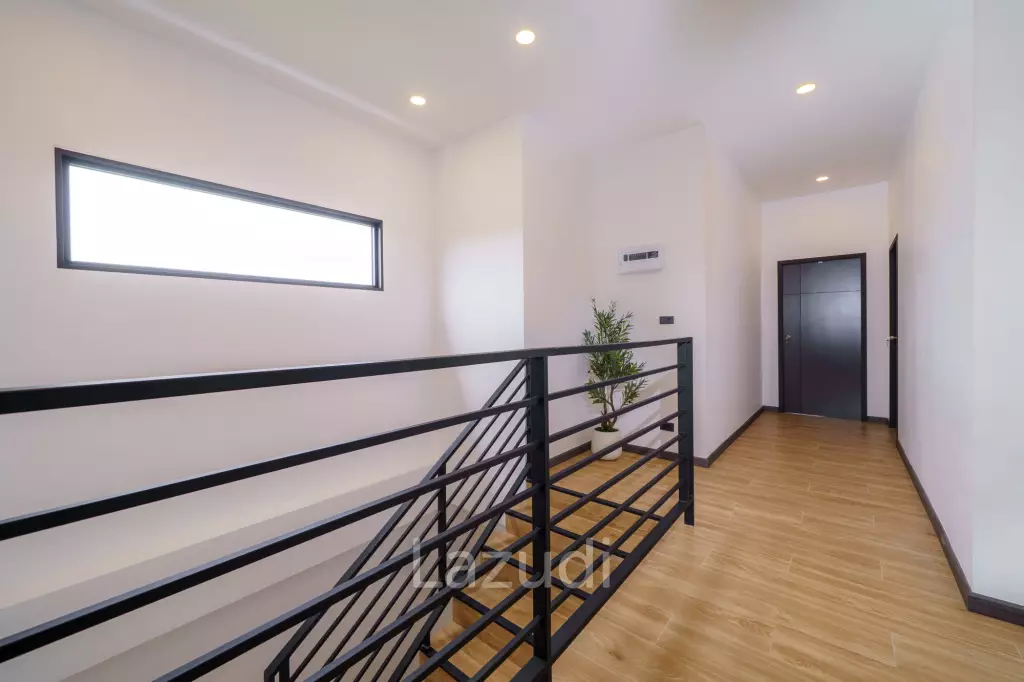 4 Beds 3 Baths 208 SQ.M. Modern Pool Villa Near Mabprachan