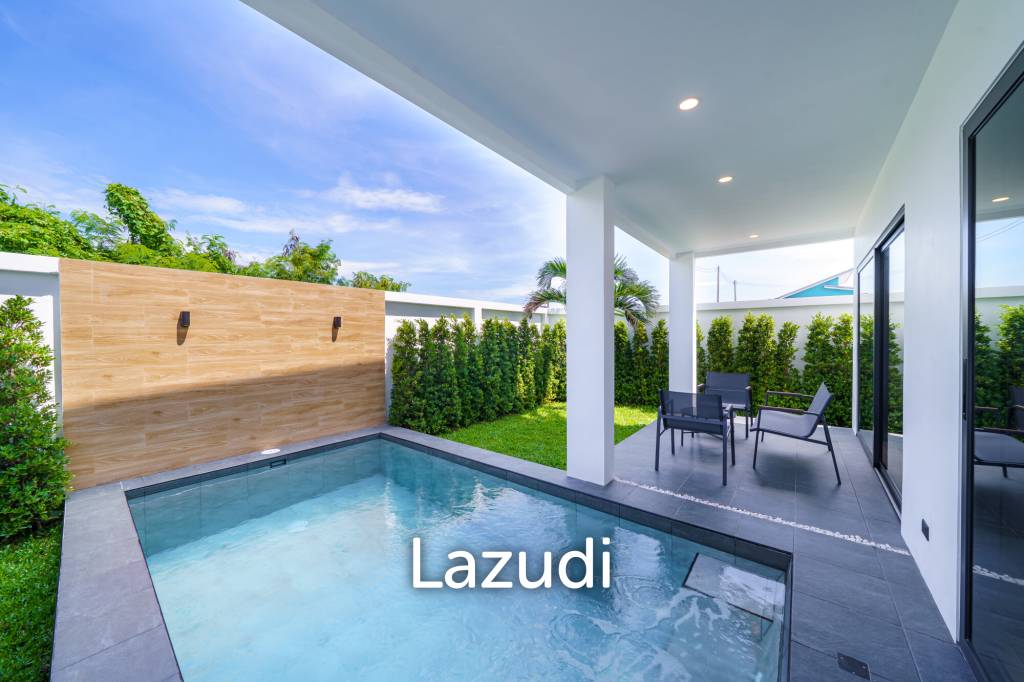 4 Beds 3 Baths 208 SQ.M. Modern Pool Villa Near Mabprachan