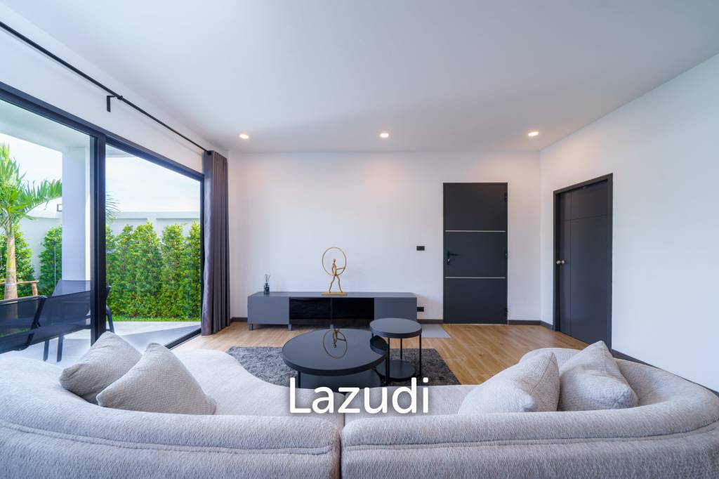 4 Beds 3 Baths 208 SQ.M. Modern Pool Villa Near Mabprachan