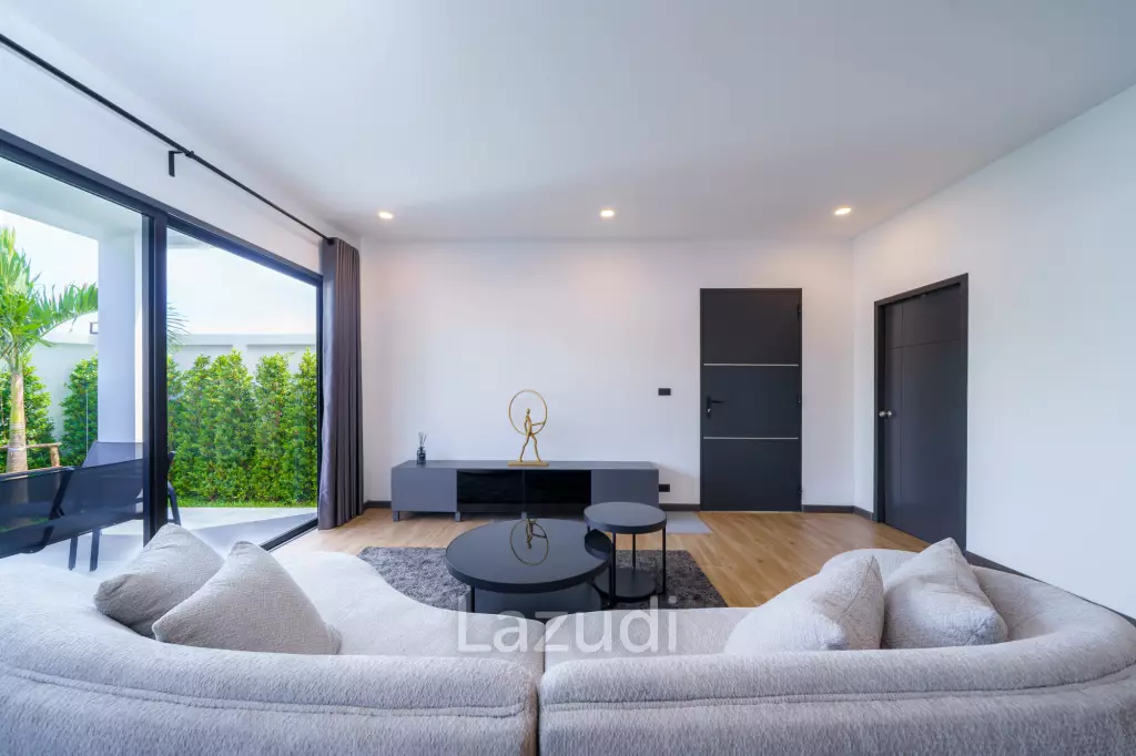 4 Beds 3 Baths 208 SQ.M. Modern Pool Villa Near Mabprachan