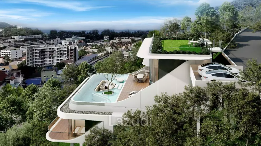 4 Bed 5 Bath 230.3. SQ.M Isla Kata Sea View Villa