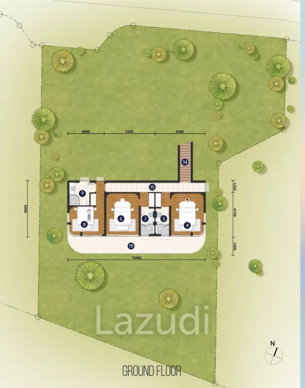4 Bed 5 Bath 230.3. SQ.M Isla Kata Sea View Villa