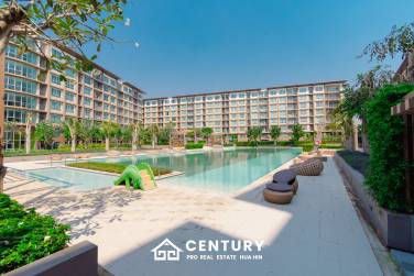 BAAN THEW LOM : Studio room with Pool view at Cha-am