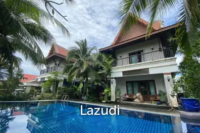 Thai-Style 4-Bedroom Pool Villa Near BIS Phuket in Koh Kaew