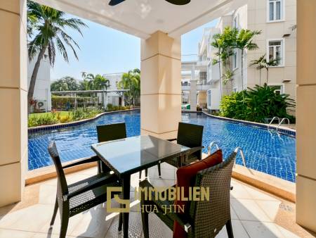 direkter Poolzugang / 148 qm Wohnfläche / 2 Schlafzimmer + 2 Badezimmer