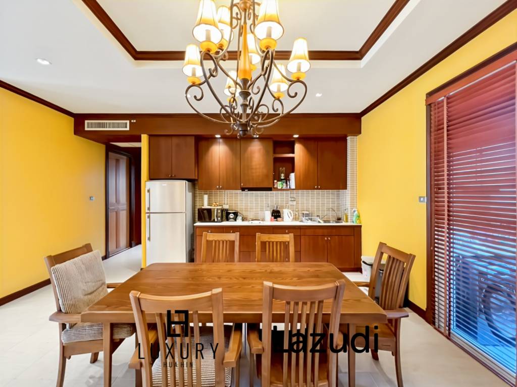 148 sqm 2 Bedroom Pool Access Condo in Hua Hin Blue Lagoon