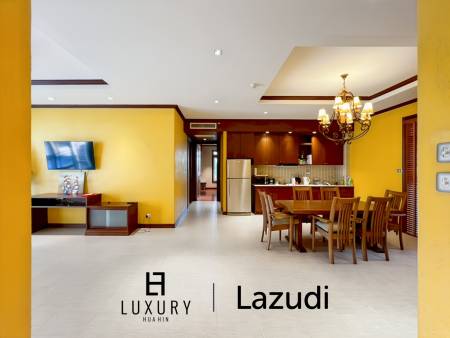 148 sqm 2 Bedroom Pool Access Condo in Hua Hin Blue Lagoon