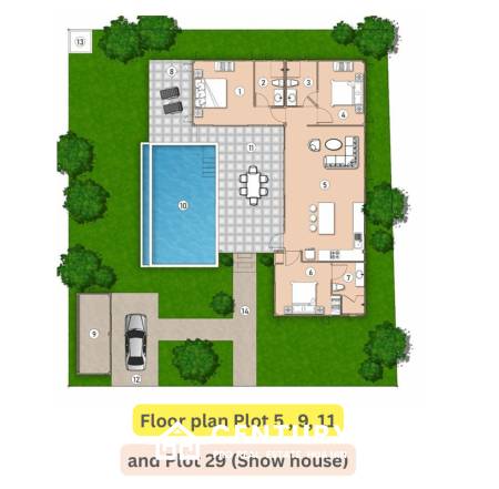Off Plan  - Modern pool villa in Panorama Black Mountain Hua Hin