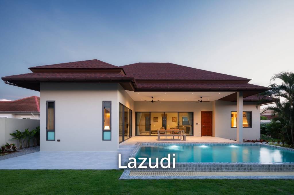 Off Plan  - Modern pool villa in Panorama Black Mountain Hua Hin