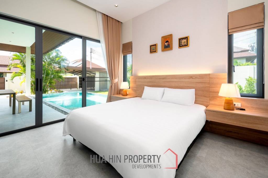 Off Plan  - Modern pool villa in Panorama Black Mountain Hua Hin
