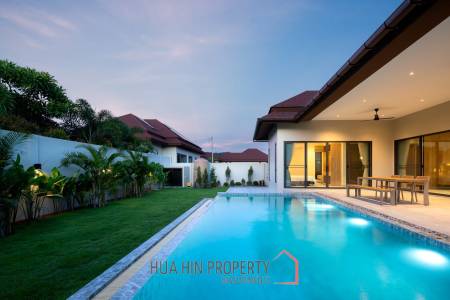 Off Plan  - Modern pool villa in Panorama Black Mountain Hua Hin