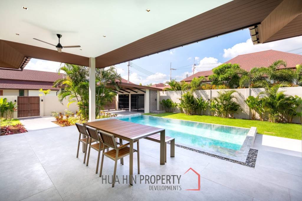Off Plan  - Modern pool villa in Panorama Black Mountain Hua Hin