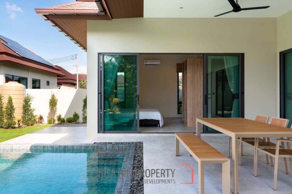 Off Plan  - Modern pool villa in Panorama Black Mountain Hua Hin