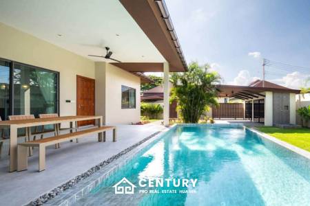 Off Plan  - Modern pool villa in Panorama Black Mountain Hua Hin