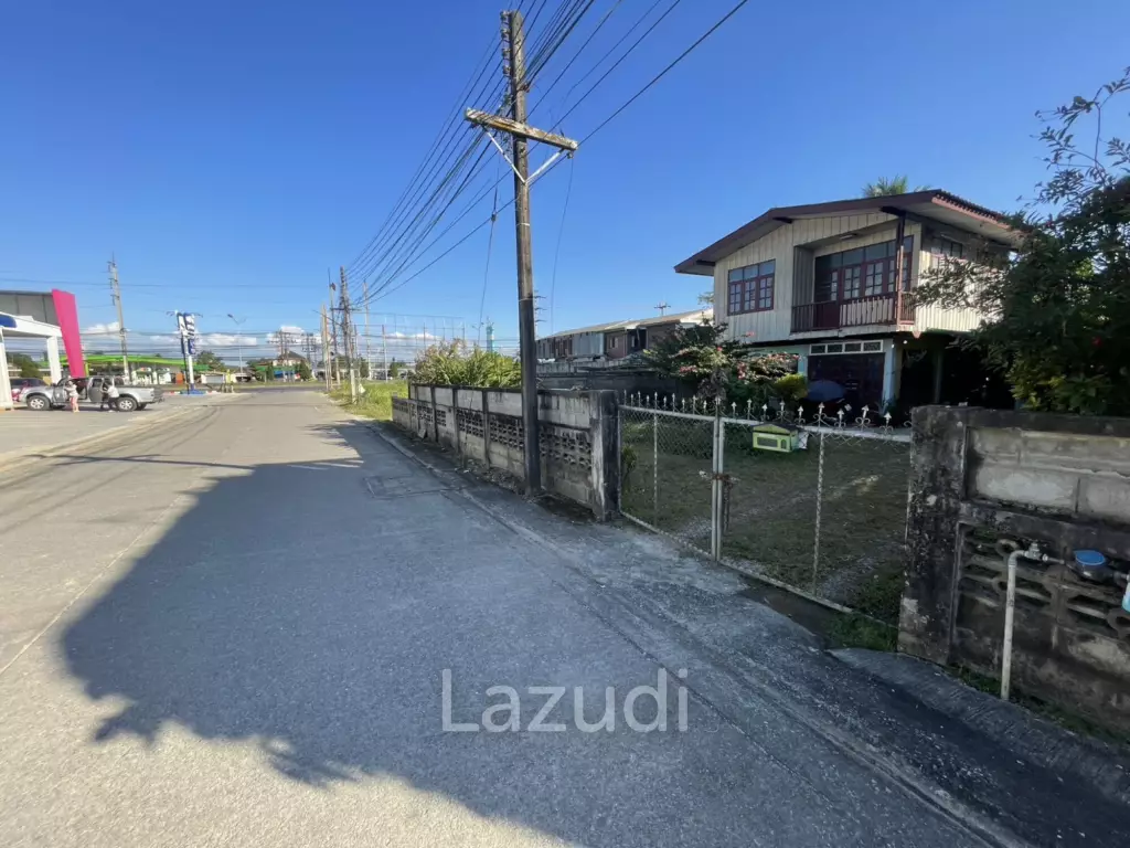 ขายที่ดิน 121 ตรว. ผังสีแดงใกล้ถนนหลัก อ.แม่จัน
