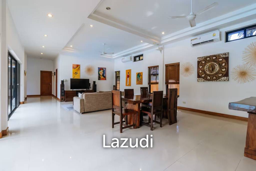 Spacious 4-Bedroom Pool Villa for Rent in Chalong