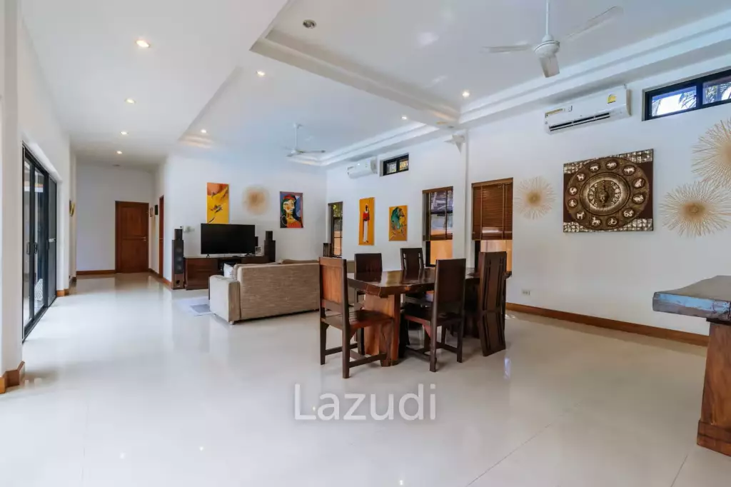 Spacious 4-Bedroom Pool Villa for Rent in Chalong