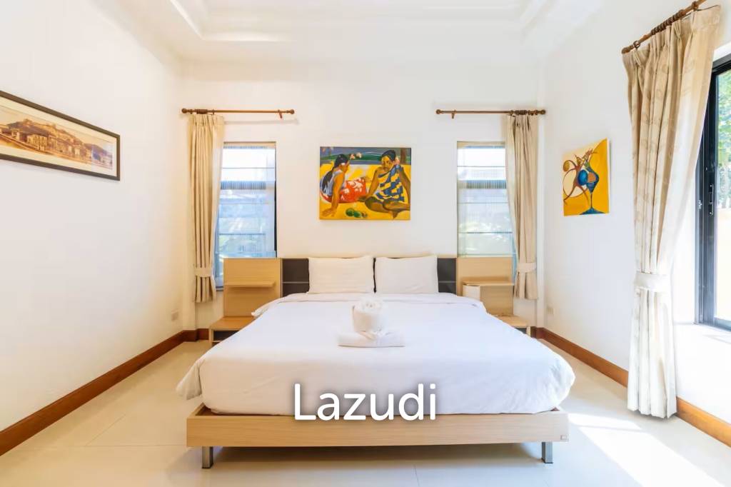Spacious 4-Bedroom Pool Villa for Rent in Chalong