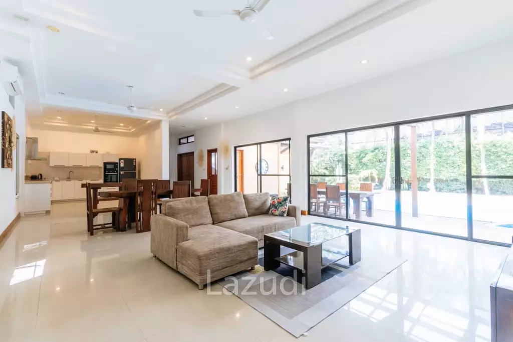 Spacious 4-Bedroom Pool Villa for Rent in Chalong