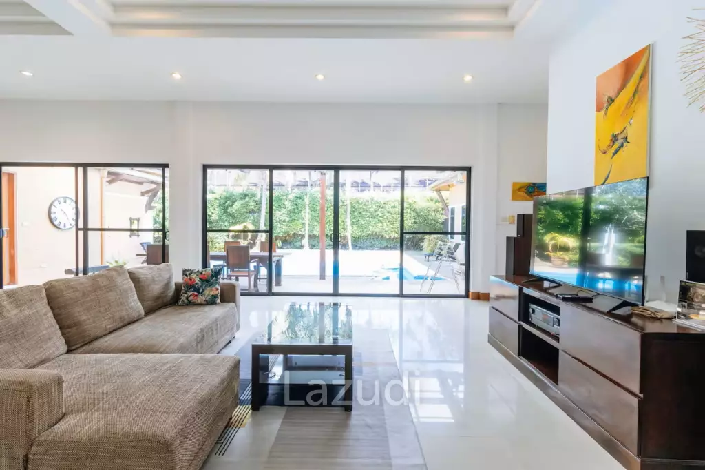Spacious 4-Bedroom Pool Villa for Rent in Chalong