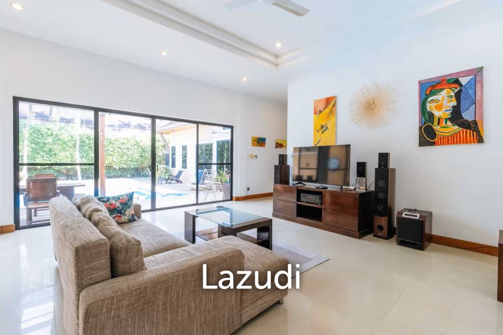 Spacious 4-Bedroom Pool Villa for Rent in Chalong