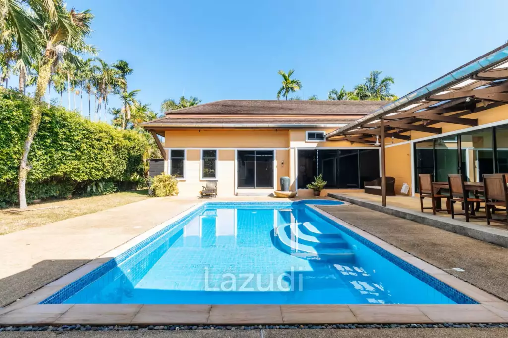 Spacious 4-Bedroom Pool Villa for Rent in Chalong