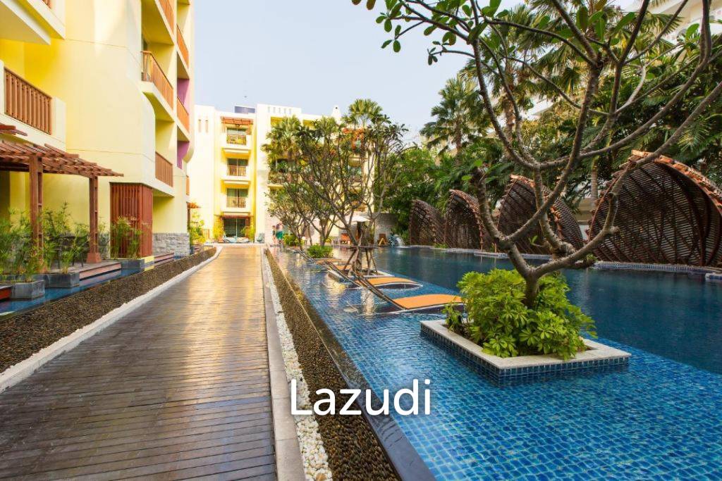 52 sqm condo with pool access at Mykonos Hua Hin City
