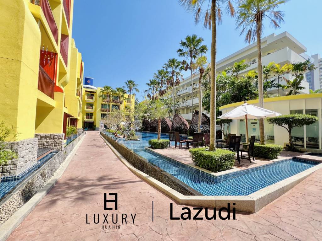 52 sqm condo with pool access at Mykonos Hua Hin City