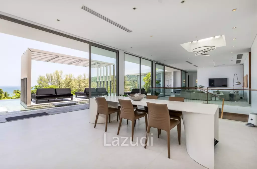 Stunning 4-Bedroom Sea View Penthouse Overlooking Nai Thon Beach