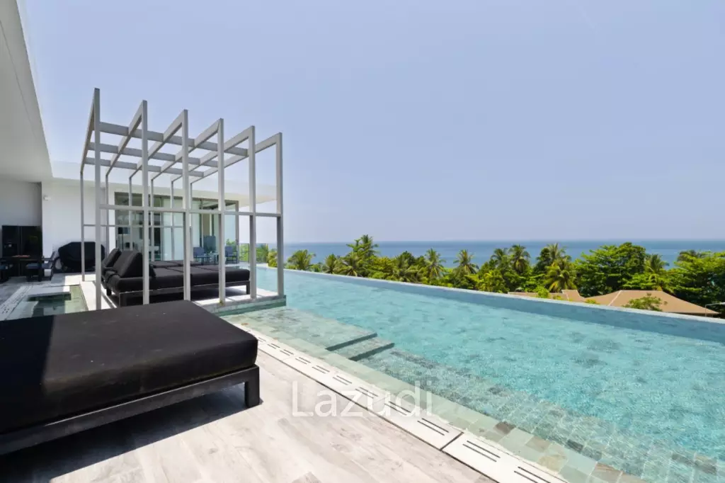Stunning 4-Bedroom Sea View Penthouse Overlooking Nai Thon Beach