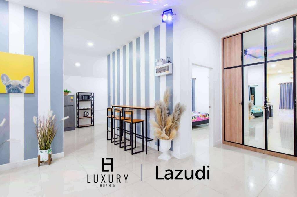 320 sqm family pool villa with slides in Thap Tai Hua Hin