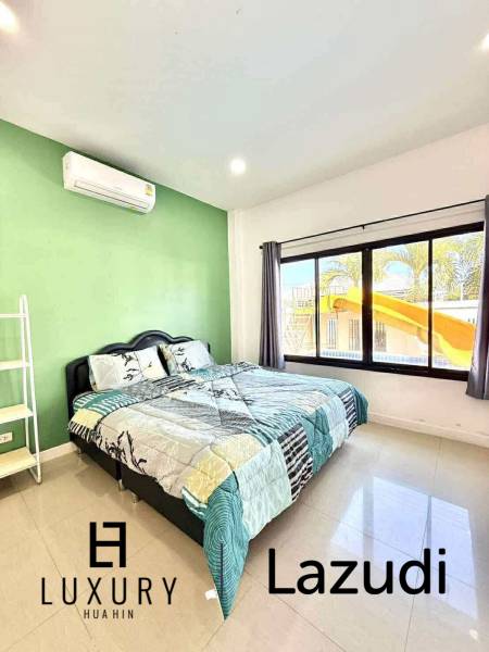 320 sqm family pool villa with slides in Thap Tai Hua Hin