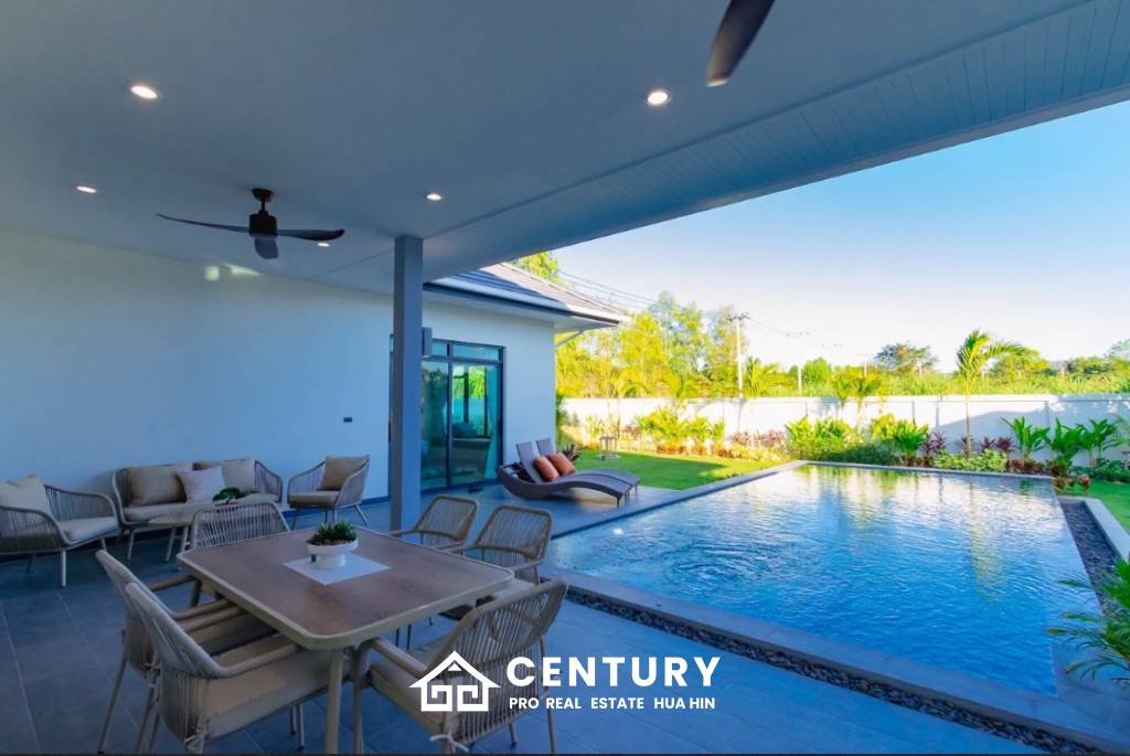 Beautiful House in Thap Tai Hua Hin | New 3 bed Pool Villas