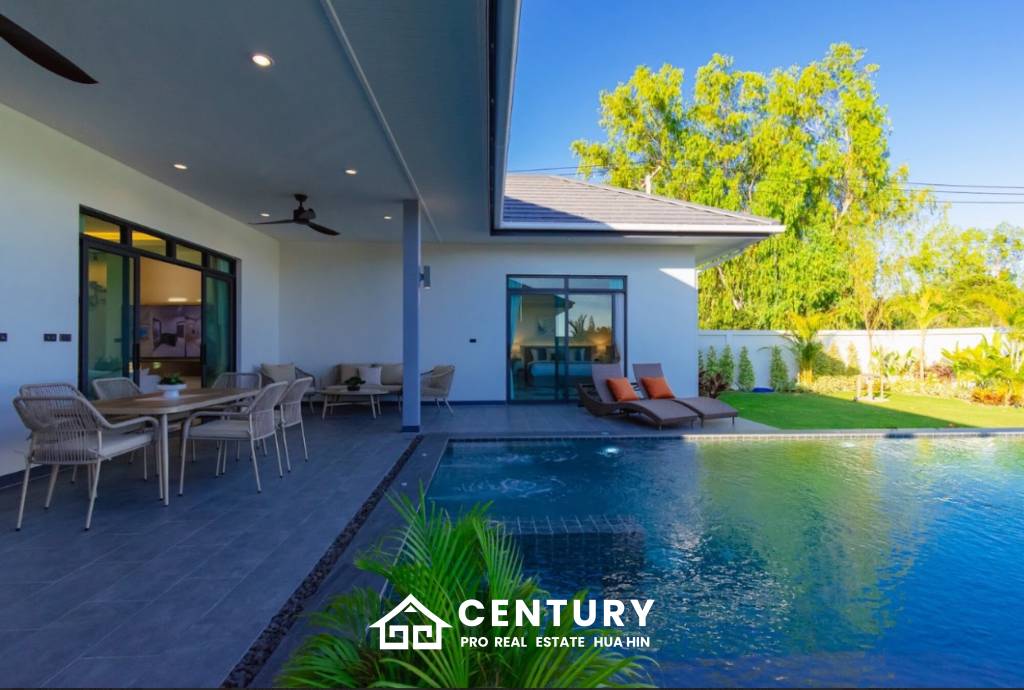 Beautiful House in Thap Tai Hua Hin | New 3 bed Pool Villas