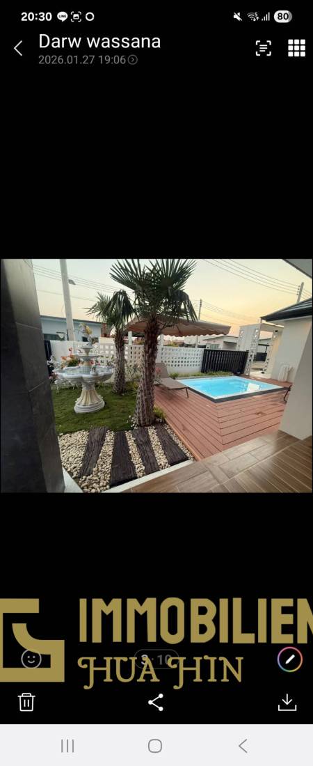 Premium-Pool Villa zur Miete | Pranburi