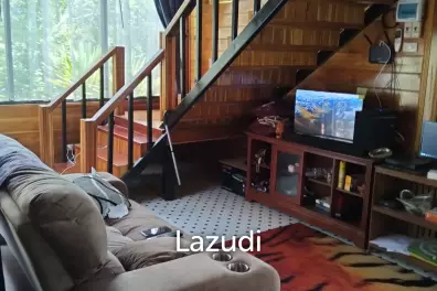100 sqm A-frame wooden house on 800 sqm land in Nong Thale Krabi